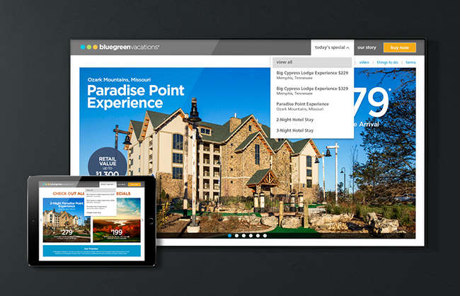 Bluegreen Vacations Pitch Card