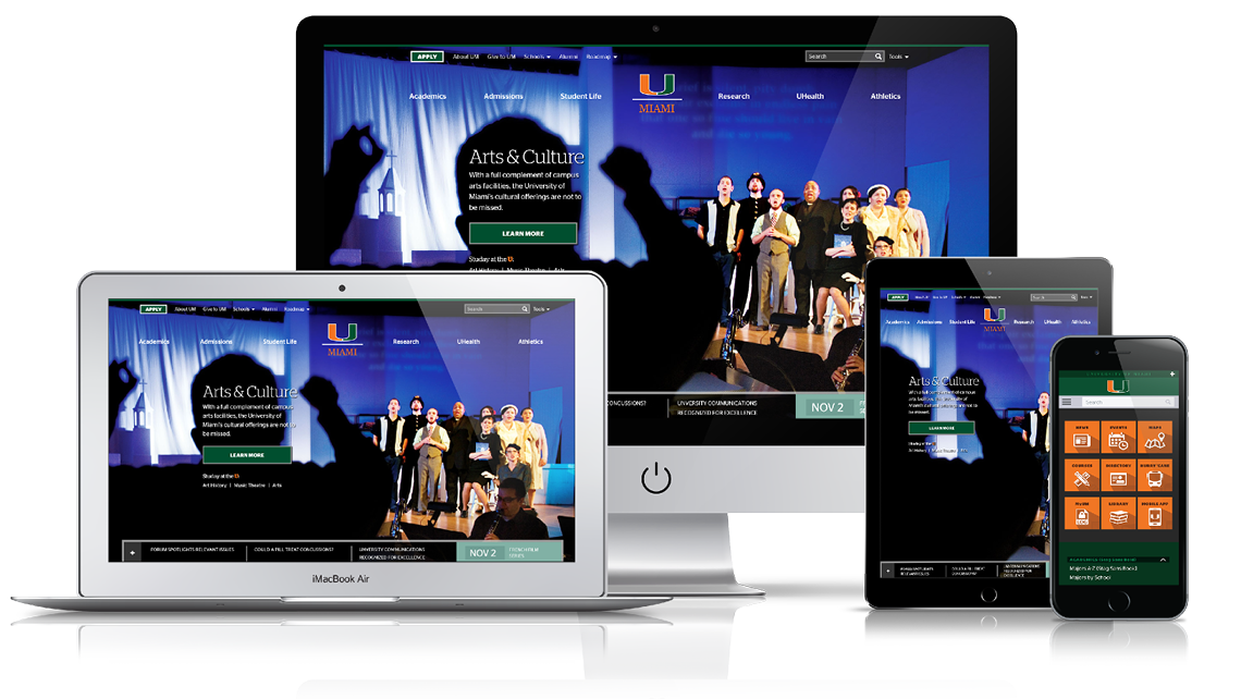 University of Miami Website